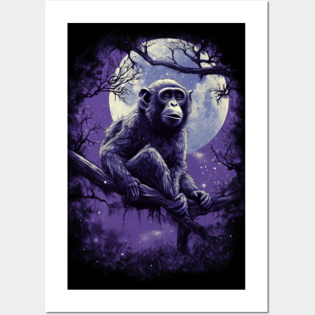 Monkey Art - My Ancestor Monkey Wall Art by LetsGetInspired